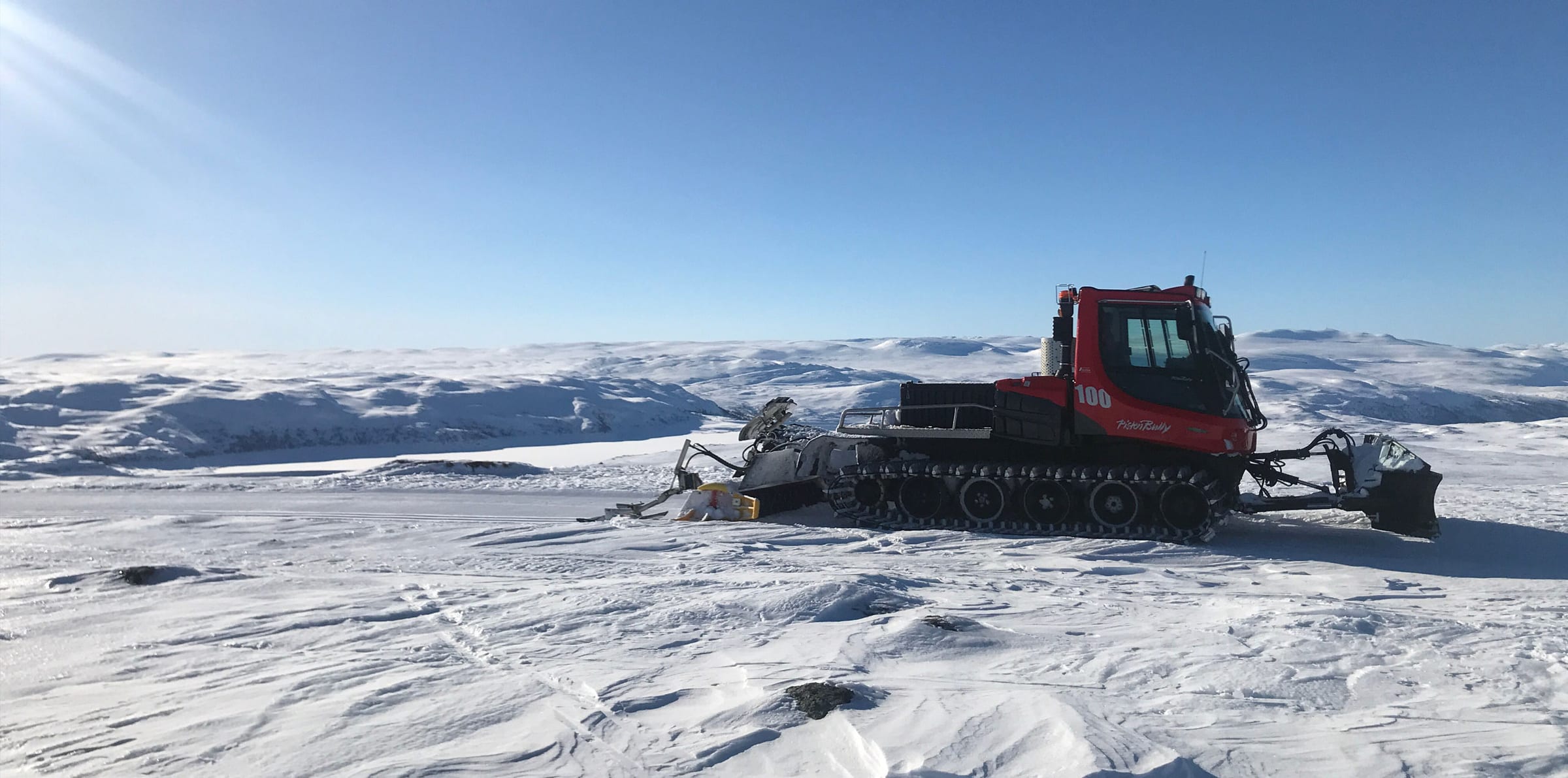 Preparerte skiløyper over vidda i Sysendalen